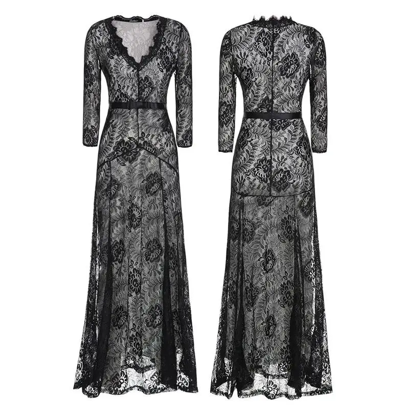 net long maxi dresses