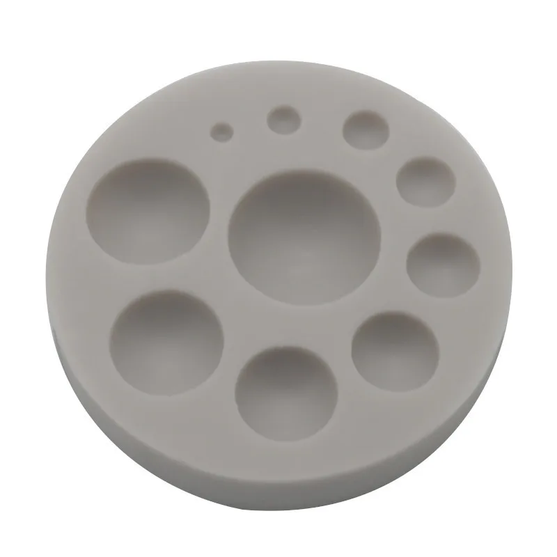 

Sugarcraft Circle Silicone Mold Fondant Mold Cake Decorating Tools Chocolate Mould
