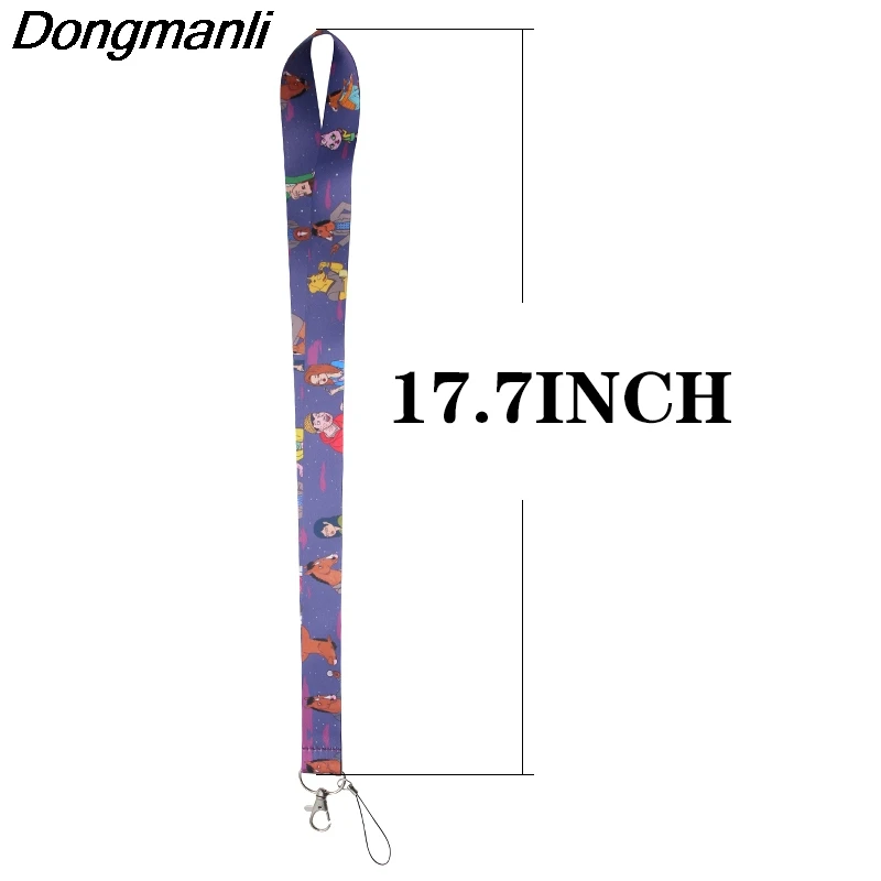 P3625 Dongmanli Конь БоДжек брелок Lanyards держатель удостоверения личности ID карта Пропуск Тренажерный зал мобильный телефон USB бейдж держатель ключевой ремень