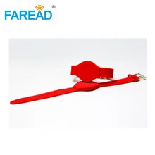 X100pcs 13,56 mhz I-CODE-2 браслет Adjustabel RFID браслет с блокировкой