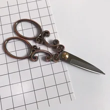 Высокое качество Титановая Сталь европейские винтажные цветочные ножницы для рукоделия бытовые ножницы для вышивки крестом швейные инструменты DIY