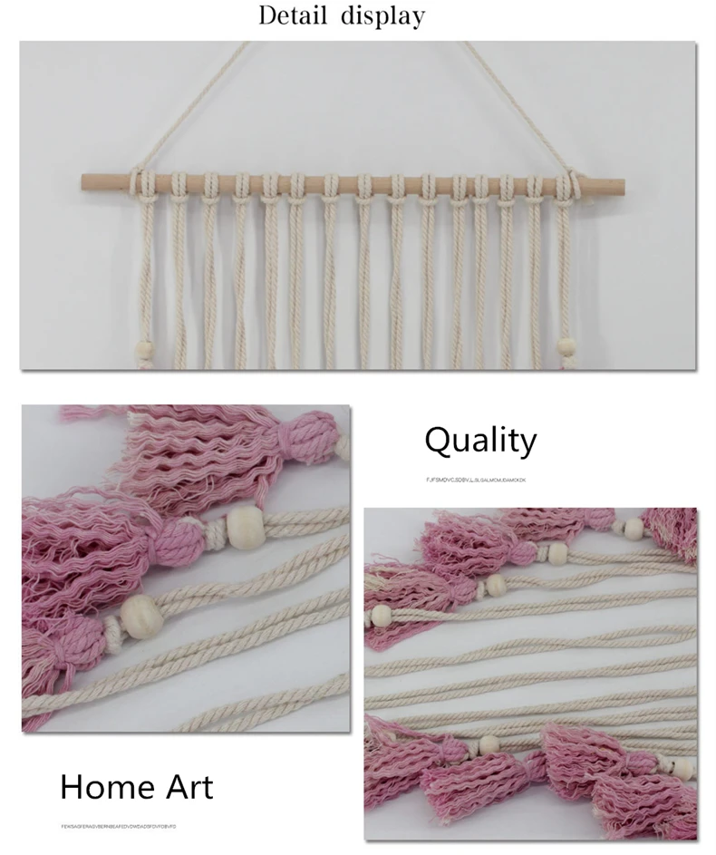 Nordic Simple Style Purple Tassels Wall Tapestry For Photo 1pcs Home Art Decor Hanging Tapestry Quality Handmade Cotton Tapestry Nordic Simple Style Purple Tassels Wall Tapestry For Photo 1pcs Home Art Decor Hanging Tapestry Quality Handmade Cotton Tapestry