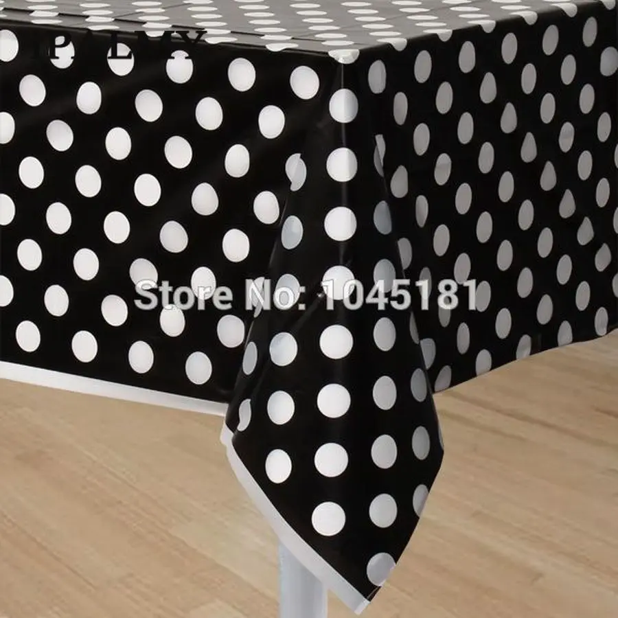 

ipalmy Plastic Rectangle Table Cover Cloth for Camping Wedding Catering Party Wedding Decoration Tablecloth for Table