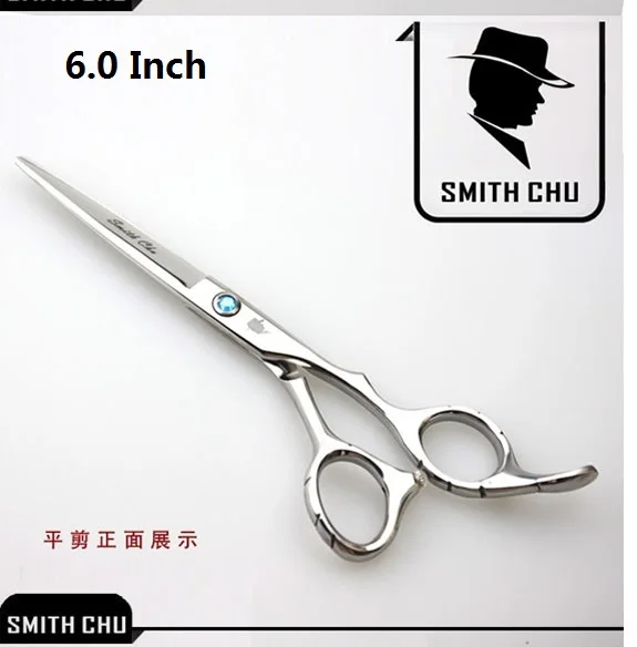 6," Smith Chu Japan 440c ножницы для стрижки волос филировочные ножницы Парикмахерская Машинка для стрижки Парикмахерские бритвы с чехлом для расчески LZS0006 - Цвет: LZS0007 no bag 60