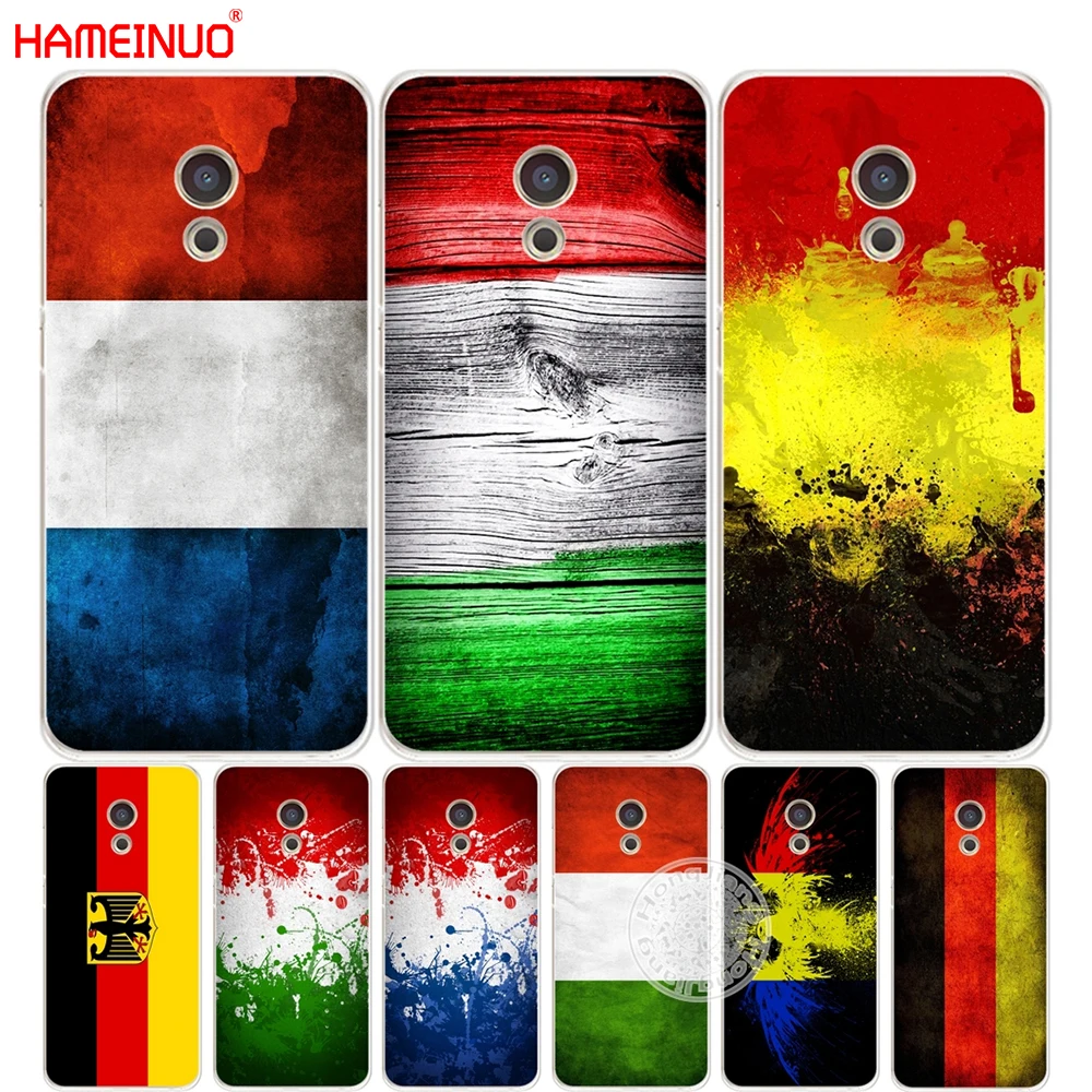 HAMEINUO Германия Италия Франция Румыния флаг чехол для Meizu M5 M5S M6 M2 M3 M3S MX4 MX5 MX6 PRO 6 5 U10 U20