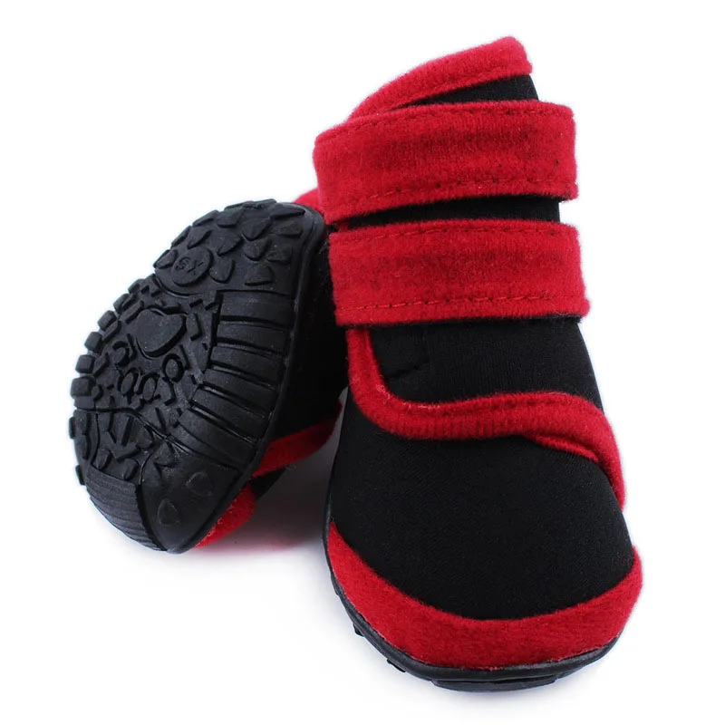 SYDZSW Hot Lrage Dog Shoes Bulldog Boots Neoprene Warm Big Dog Winter Boots for Gold Retriever Husky Outdoor Dog Supplies Anti Slip5