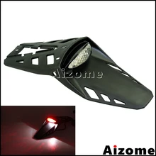 Garde-boue arrière portable universel pour moto, avec feu arrière, pour XR400 CRF250 CRF450 DRZ KLX 400 400 450 525 530