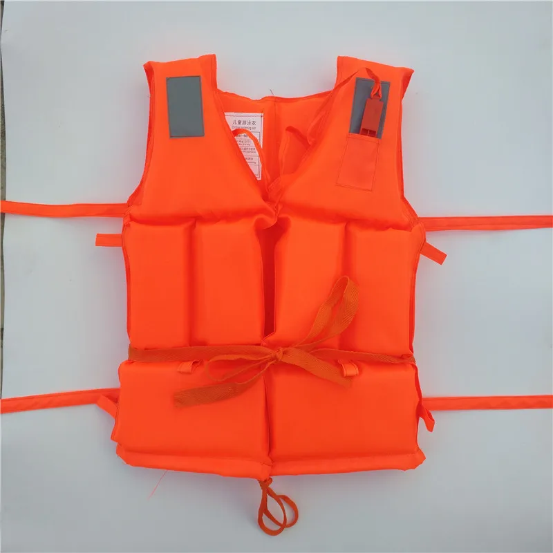 Prevention Life Vest With Survival Whistle Water Sports Foam Life Jacket Drifting Water-skiing Upstream Surfing for Kids Adult C