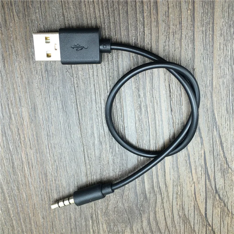 Зарядный кабель USB a male 3 5 мм для компьютера аудио автомобиля MP3 bluetooth гарнитура