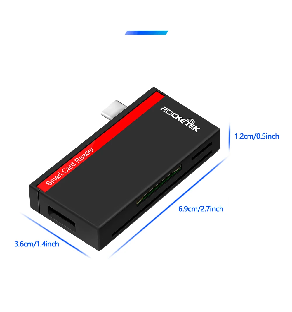 3 в 1 USB C card reader Тип C для SD TF Smart card reader s супер Скорость USB-C card reader для Macbook /телефон/USB-C устройств