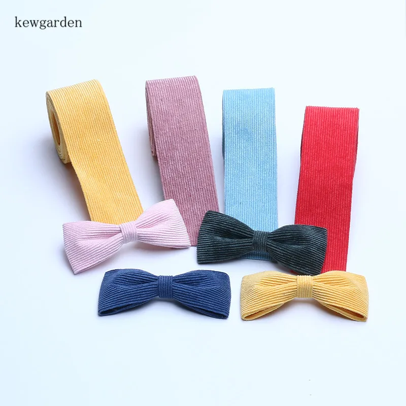 Kewgarden 40 мм 4 см Хлопок Вязание шерстяные ленты вручную изготовленная лента DIY бант