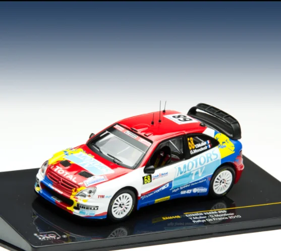 

IX O 1:43 CITROEN XSARA WRC N.68 2010 boutique alloy car toys for children kids toys Model gift Original box