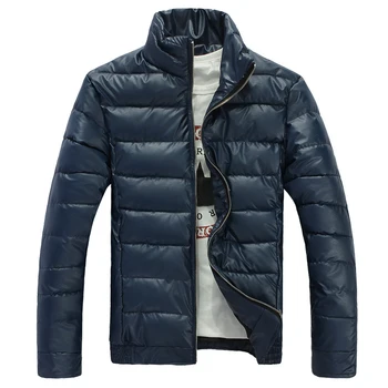 

Fashion Stand Collar Jaket Homme High Quality Waterproof Mens Winter Jackets And Coats