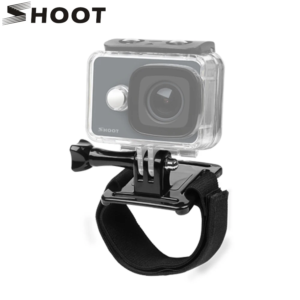 

SHOOT Double-Side Wrist Strap for GoPro Hero 7 6 5 Black Session Xiaomi Yi 4K SJCAM Hand Strap Mount for Go Pro Hero Accessories