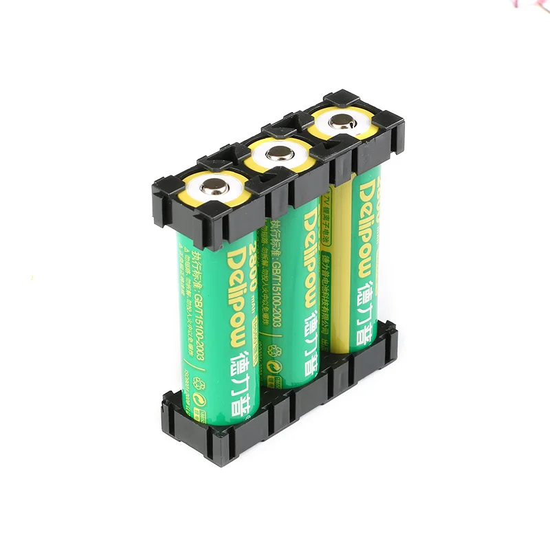 10 Pcs 18650 Lithium Cell Cylindrical Battery Case Holder Bracket for DIY Battery Pack (12)