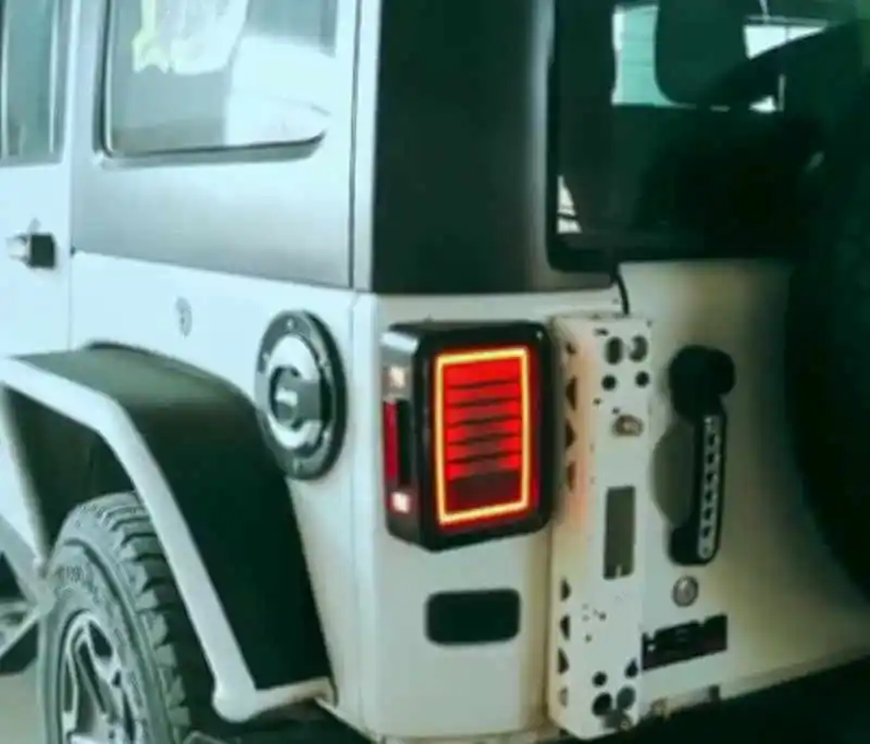 07 16 для Jeep Wrangler светодиодный задний фонарь тормоз задние лампы jeep JK