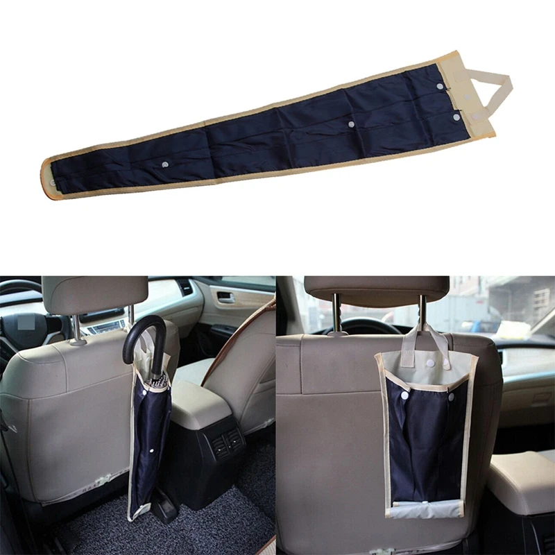 

1Pcs Universal Foldable Car Auto Seat Back Cover Waterproof Umbrella Storage Organizer Cover Case Long Bag Pouch Car Accessories