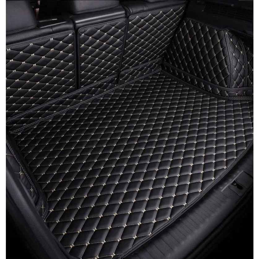 

Custom-Made Car Trunk Mat for ford focus mk2 mk3 mondeo mk5 fiesta mk5 smax everest Car-Styling Accessories Carpet Trunk Mat