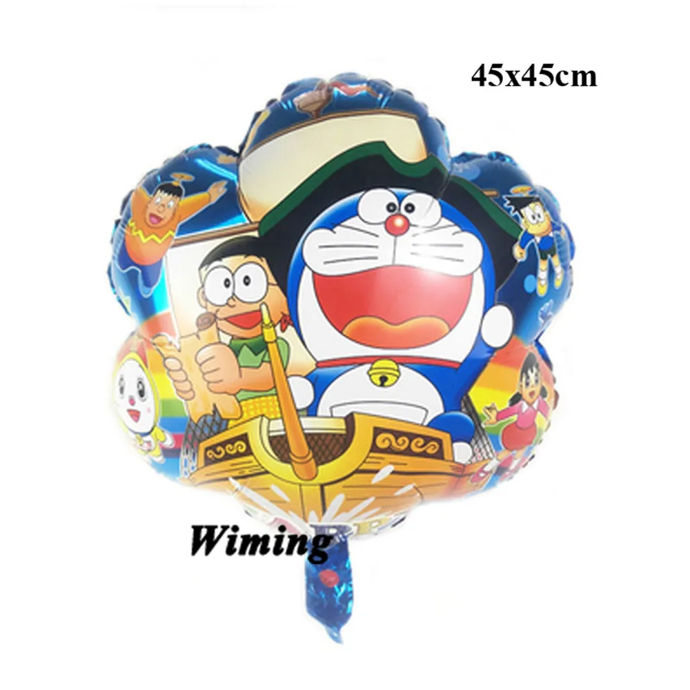 Детские воздушные шары для дня рождения doraemon, украшения для первого дня рождения, Детские Игрушки для маленьких детей, воздушный шар с мультяшным котом дораэмоном