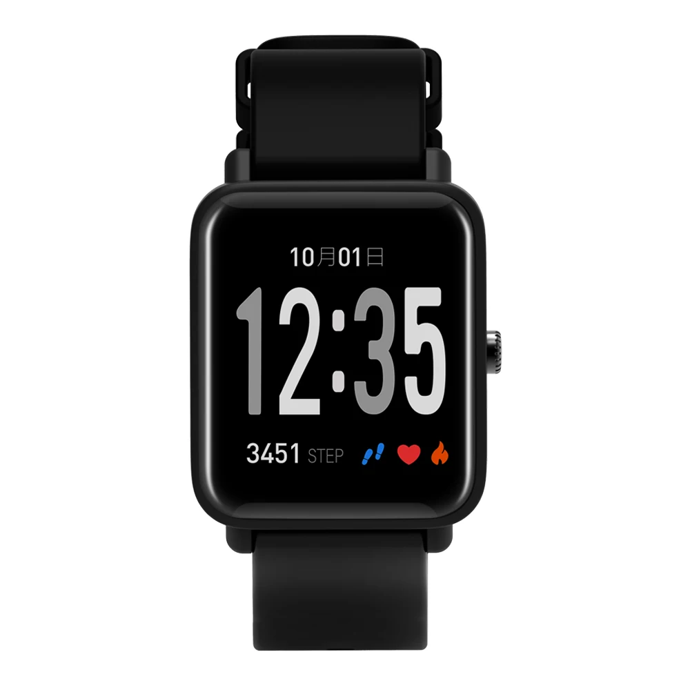 bewot new Smart Watch Men Blood Pressure IP67 Waterproof Fitness Tracker Clock Wearable Smartwatch For IOS Android Smartband