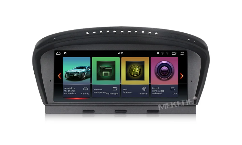 Top PX6 6cores android9.0 car gps dvd multimedia player for BMW 5 Series E60 E61 E63 E64 E90 E91 E92 CCC CIC IPS  ID7 ID6 EVO 16