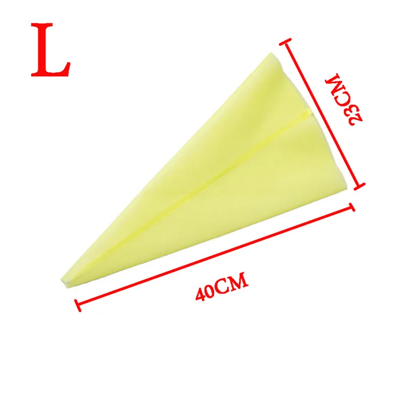 

1pcsConfectionery Bag Silicone Icing Piping Cream Pastry Bag Nozzle DIY Cake Decorating Baking Decorating Tools for Cake Fondant