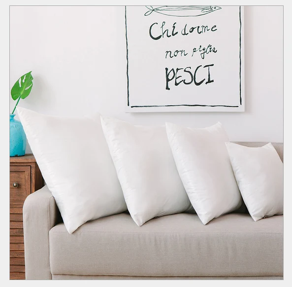 

50pcs New Arrival Cotton Throw Hold Pillow Inner Pads Inserts Fillers Bed Cover 45x45cm 300g