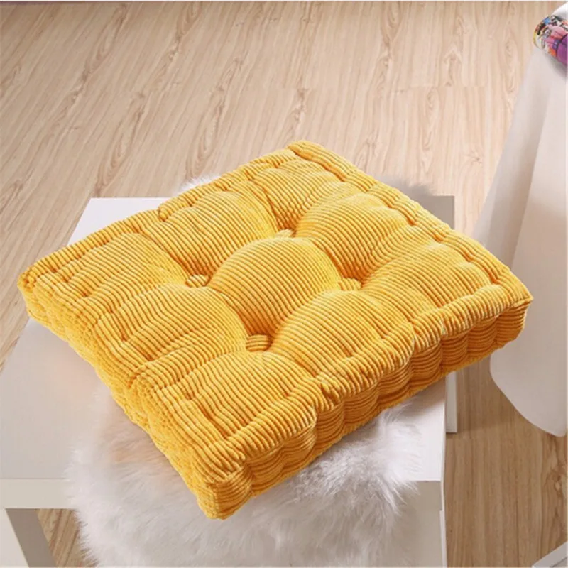 Thick Corduroy Elastic Chair Cushions For Kitchen Chair 