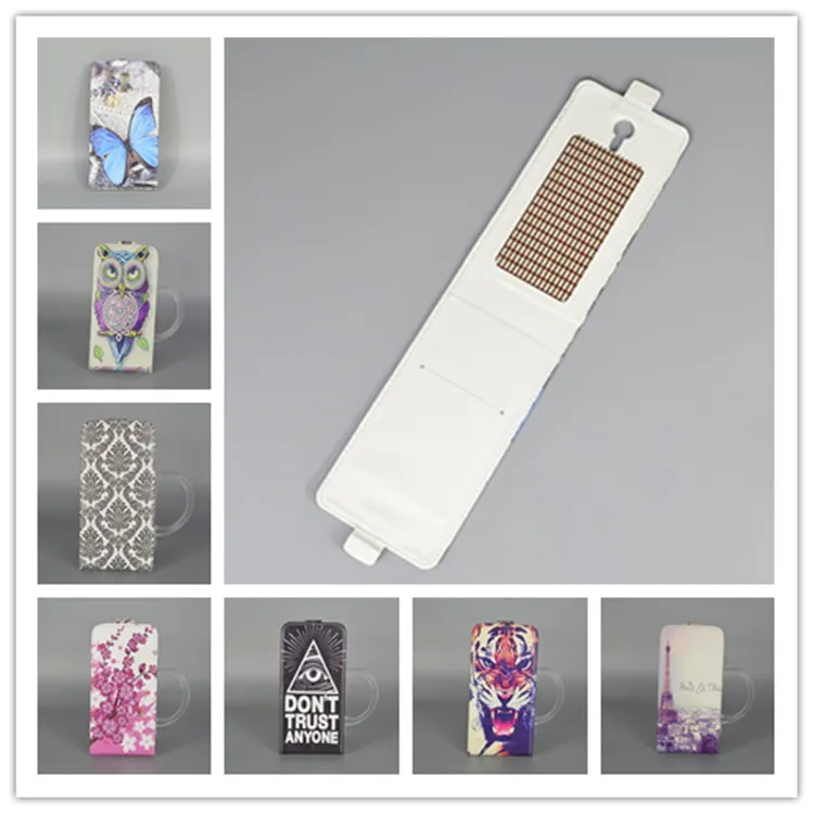 

For HOMOTM HT3/ HOMTOM HT3 PRO Hot Pattern Cute PrintingVertical Flip Cover Open Down/up Back Cover filp leather case