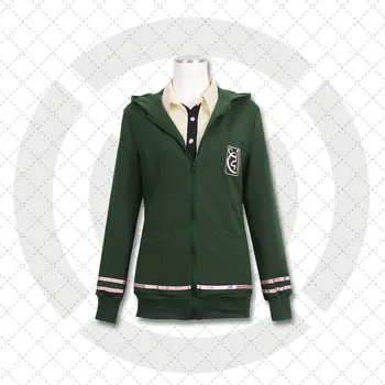

New Danganronpa Cosplay Costumes Super Dangan Ronpa 2 Anime Cosplay Clothes Seven Seas Chiaki Cosplay Coat