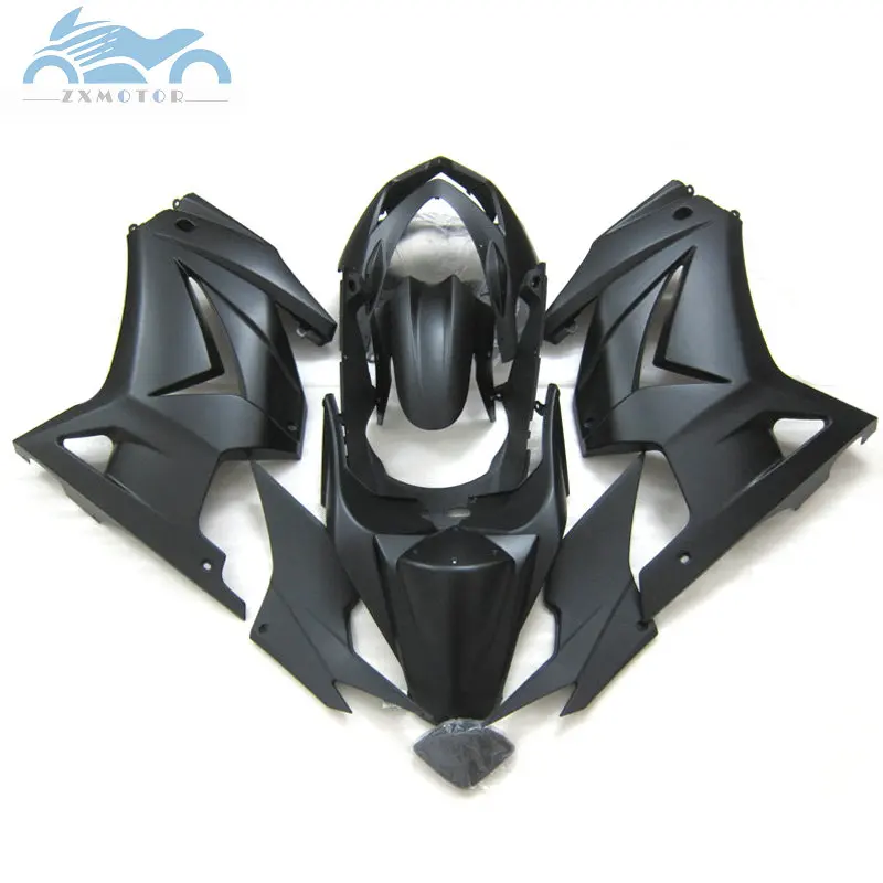 

Free Customize Fairings kit for EX250 2008-2014 matte black motorcycle ABS fairing kits ZX250 08 09 10 11 12 13 14 bodyworks