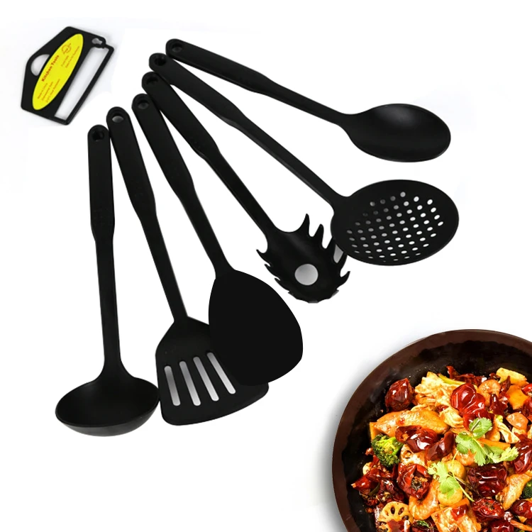 6 pcs Plastic Kitchenware culinary Nonstick Cookware Set Kitchen Tools Bakingware Kit Spatula Spoon Spaghetti Tools Cooking Sets 6 pcs Plastic Kitchenware culinary Nonstick Cookware Set Kitchen Tools Bakingware Kit Spatula Spoon Spaghetti Tools Cooking Sets
