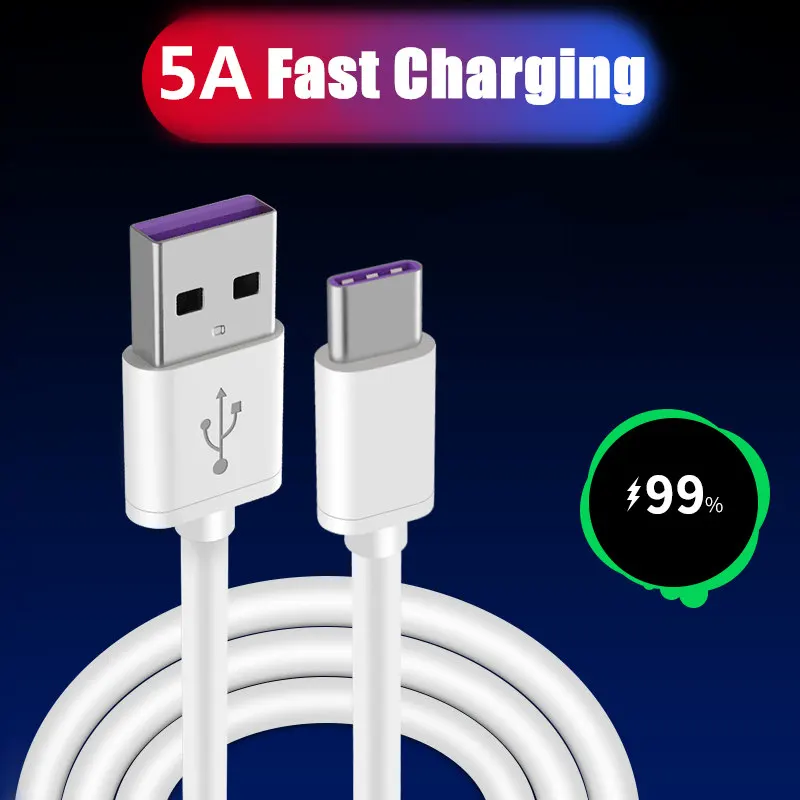 

MUSSELS USB 5A Type C Cable For Huawei P30 P20 Pro lite Mate 10 20 Pro Type-C Fast Charging USB Cable For Samsung S10 S9 Plus