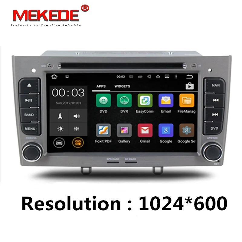 Cheap German warehouse! Android 7.1 Car DVD Player Multimedia Stereo For Peugeot 308 408 308SW Autoradio GPS Navigation 4G WIFI BT RDS 1