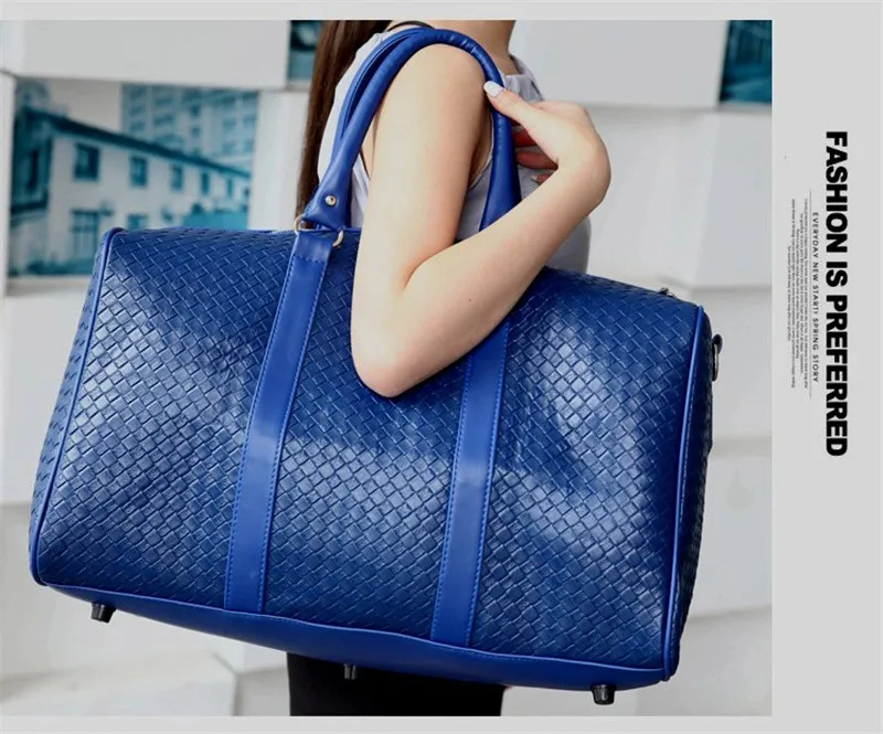 Us 26 99 30 Off New Fashion Luggage Travel Bags Faux Leather Men S Bag Large Duffle Women Weekend Tote Free Shipping In Us 26 99 30 Off New Fashion Luggage Travel Bags Faux Leather Men S Bag Large Duffle Women Weekend Tote Free Shipping In