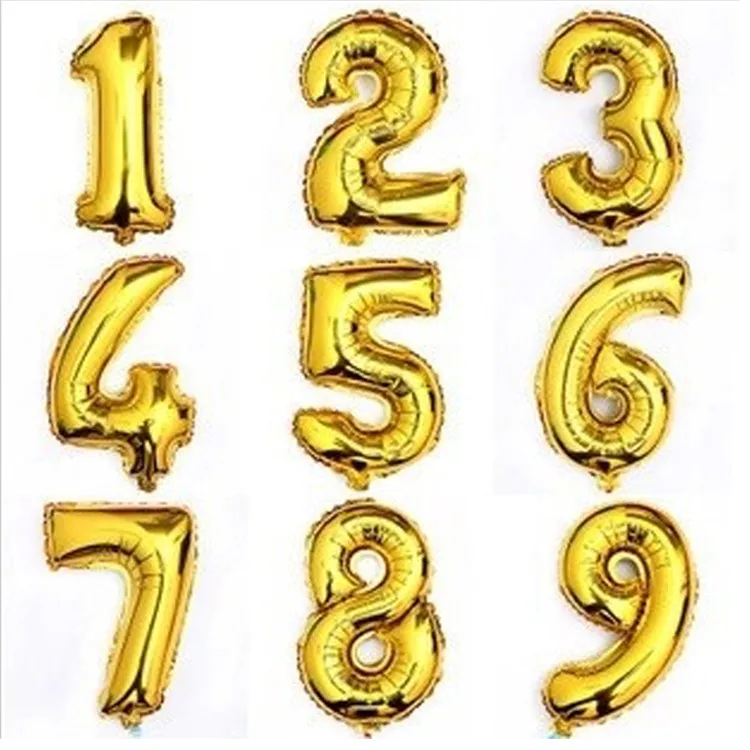 Birthday Party Decorations Adult Foil Balloons Graduation 2019 Air Balloons Ramadan Kareem Number Balloon Baby SHower Party Balloons (1)