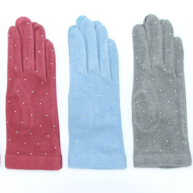 

Gloves Women 2018 Winter Gloves Thick Warm Multi-Purpose Moisture-Absorbing Mittens Fashion Personality Touch Screen Knit Gloves