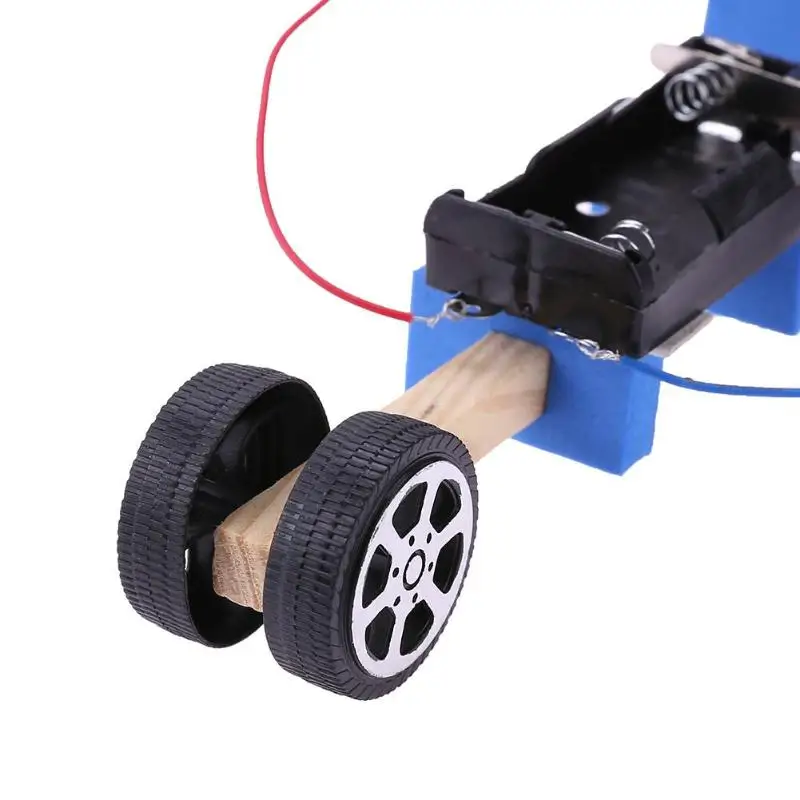 Скорость изменения гоночный автомобиль Малыш DIY собранная игрушка аэродинамический автомобиль материал инструмент транспортное средство обучающая игрушка для детей научная техника