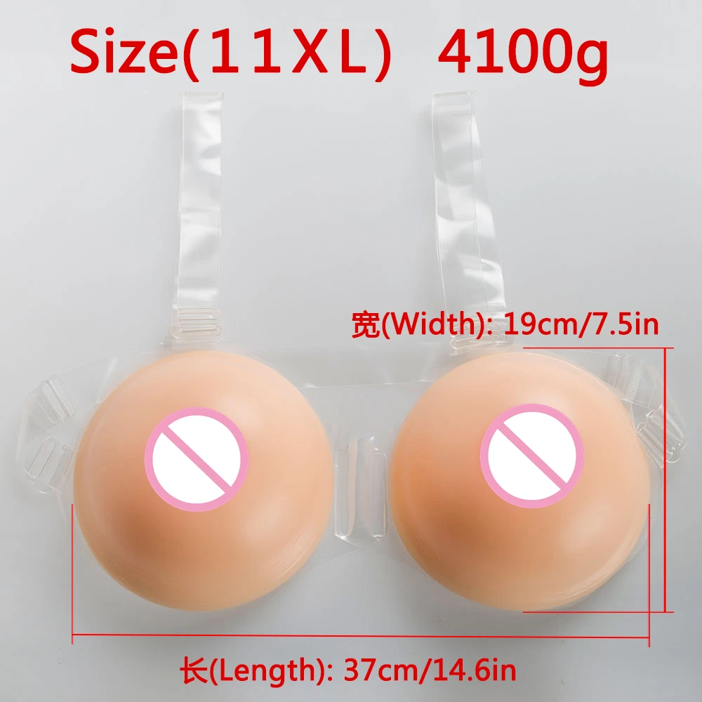 

4100g F Cup circular CD transvestites transsexuals Silicone Breast Silicone full breast form Artificial Breast Boob enhancer