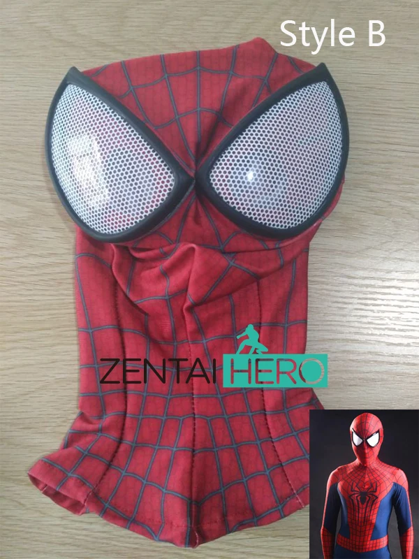 ZentaiHero Новая маска Человека паука с 3D принтом Хэллоуин лайкра спандекс супергерой