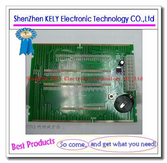Обои для рабочего DDR2 DDR3 Память RAM Слот Тестер со СВЕТОДИОДНОЙ Настольных