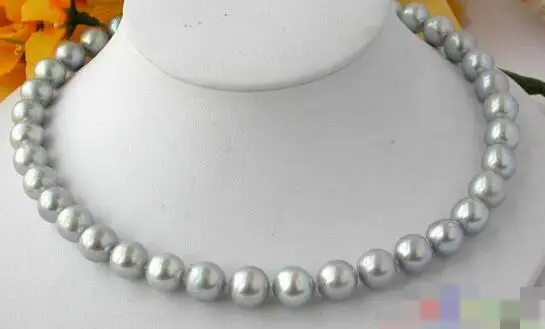 

song voge gem nanJ0189 GRAY ROUND FW CULTURED PEARL NECKLACE