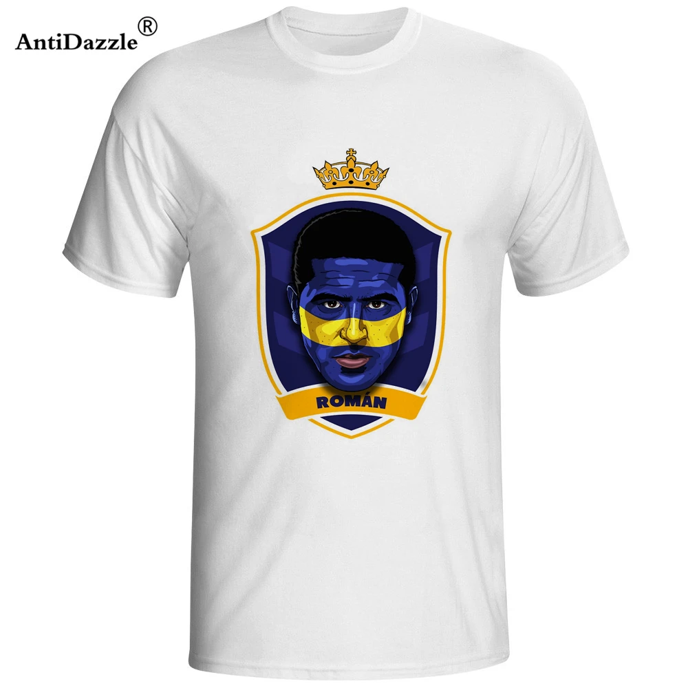 Antidazzle Men T Shirt Fashion Juan Roman Riquelme Printed Casual Man s O Neck Short Sleeve T 