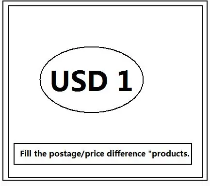 

Fill the postage/price difference "products.