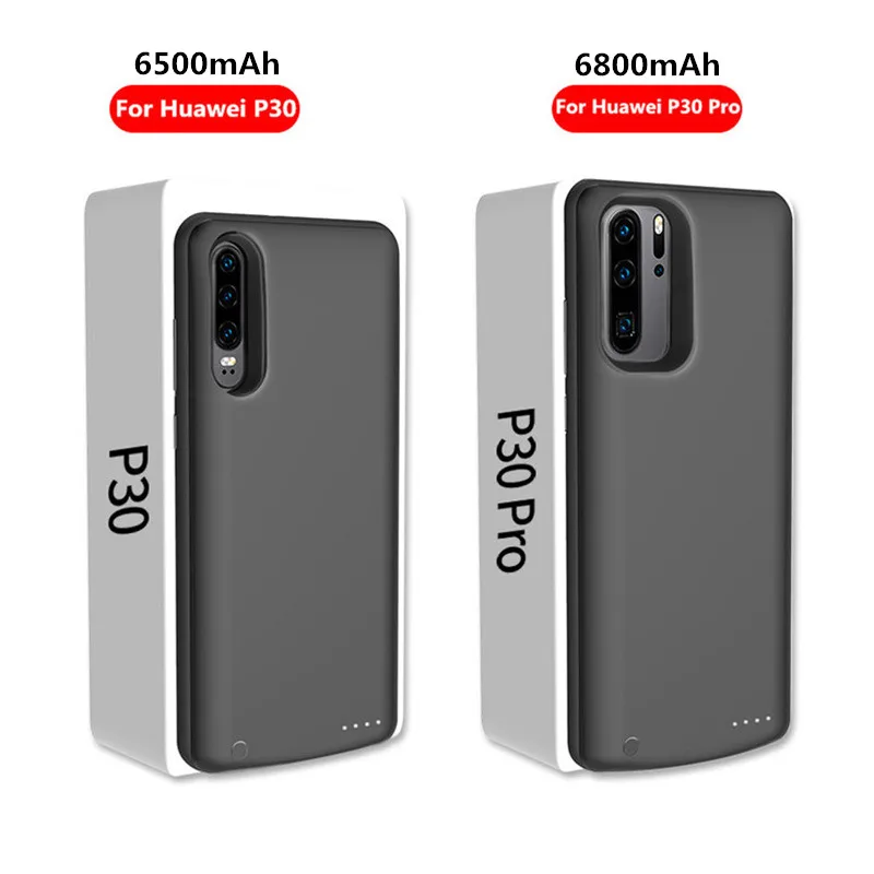 Чехол с дополнительным внешним аккумулятором для телефона Huawei P30 портативный