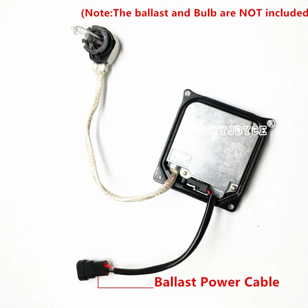 2PCS SKYJOYCE D4R D4S Ballast Power Cable 9005 car headlight power extension cable plug to KENSO KOITO Ballst Ignition Block D4 (1)