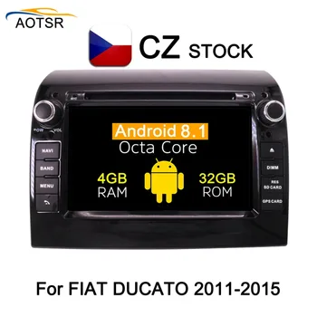 

IPS Screen Android 8.1 Car DVD Multimedia player head unit for FIAT DUCATO 2011 - 2015 with GPS navigation Radio stereo 4+32G BT