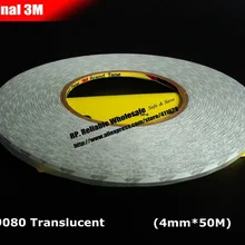 4 мм* 50 метров) 3 м 9080 высокотемпературная Двухсторонняя клейкая лента для светодиодный светильник, дисплей экрана телефона