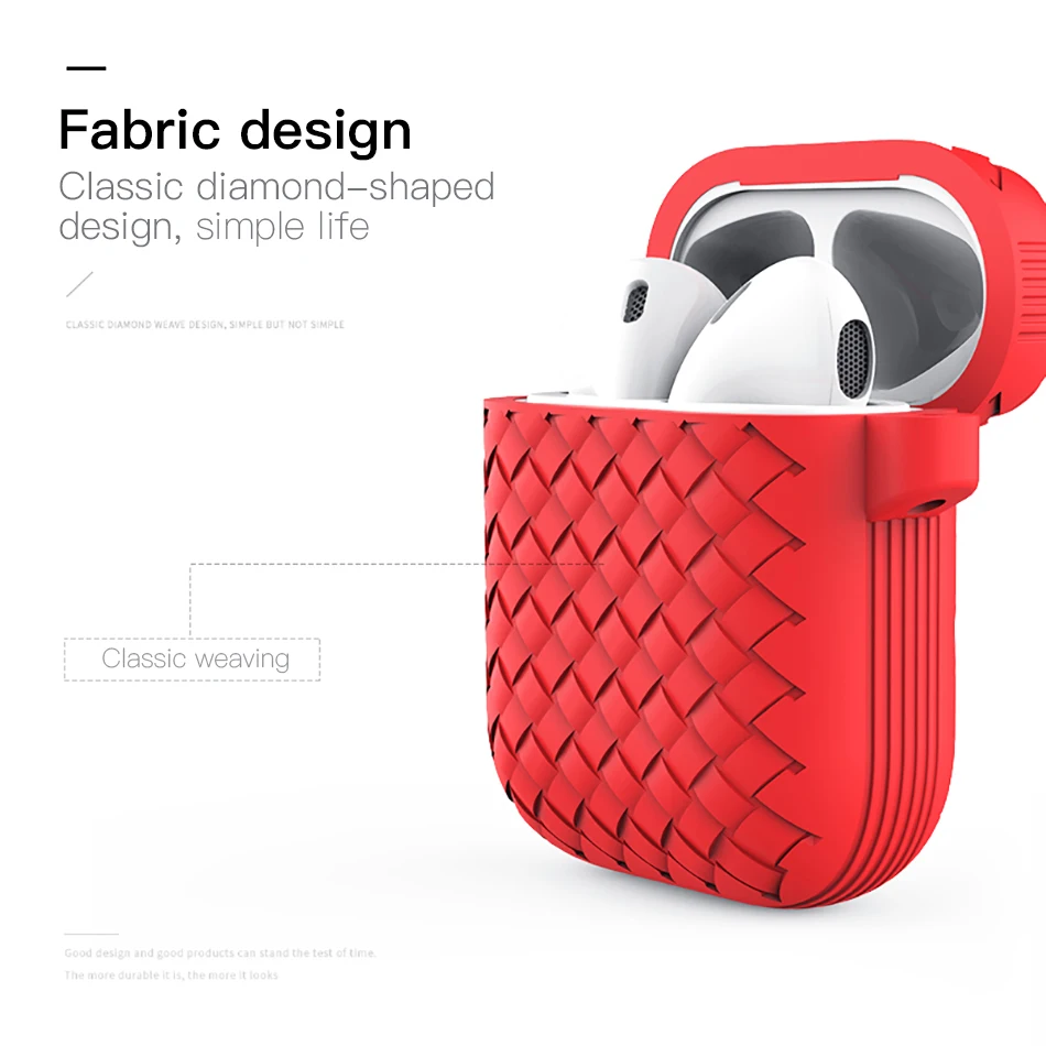 !ACCEZZ Bluetooth Wireless Earphone Case For Apple Airpods Accessory Wireless Headphones Accessories Portable With Charging Box (3)