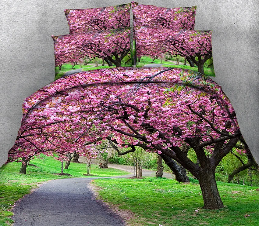 3d набор de cama Twin Full Queen Комплект постельного белья простыня пододеяльник наволочка